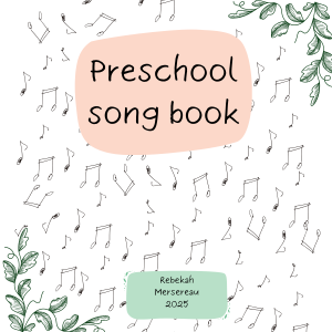 Inclusive Preschool Song Book